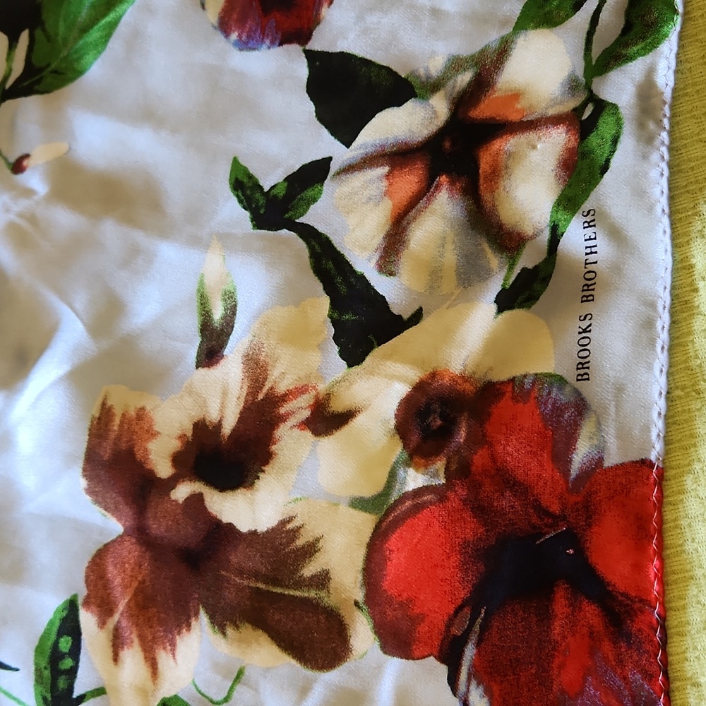 Brooks Brothers silk scarf